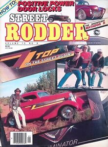 Street Rodder Magazine September 1983 ZZ Top on the Street Again