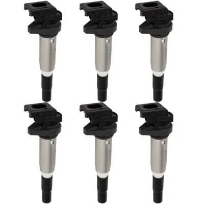 Bobinas de encendido 6 piezas aptas para BMW 550i xDrive GT V8 2010 2011 2012 2013 4,4 L UF592 Foto 1 de 4