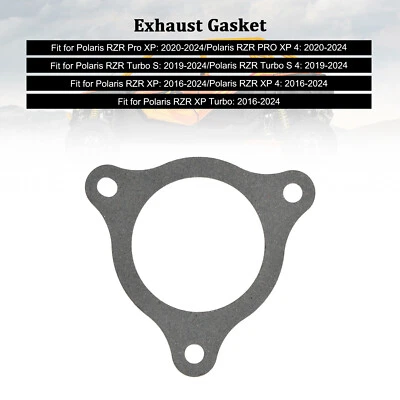 5814340 5814963 Upgraded Exhaust Gasket for Polaris RZR Turbo XP PRO 2016-2023. - Image 1 of 4