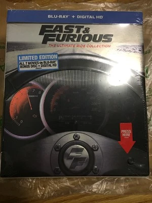 Fast & Furious: The Ultimate Ride Collection - Blu-ray & Digital - Brand New!! Foto 1 de 2