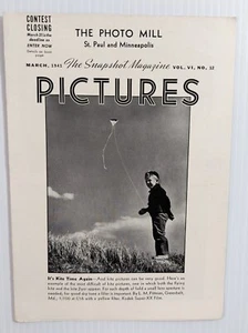 Vtg Pictures by Snapshot Magazine Photography 1 Page 15x10 Hands & Weather 1941 - Picture 1 of 8