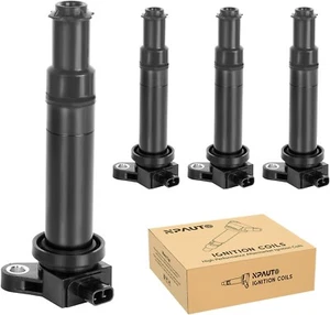 Paquete de bobina de encendido de repuesto para L4 1.6L 1.6 Kia Rio Rio5, Hyundai Accent,  - Imagen 1 de 7