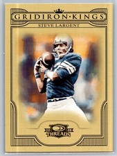 2008 Donruss Threads #CGK-39 Steve Largent College Gridiron Kings Excellent