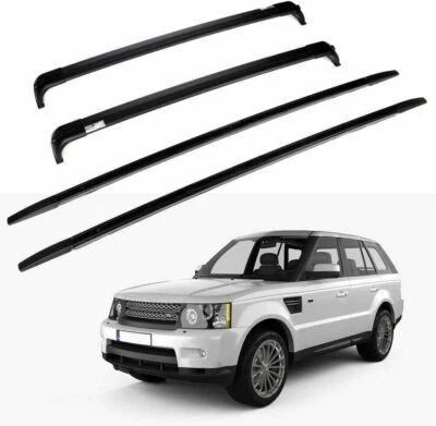4Pcs Fit for Land Rover Range Rover 2002-2012 Roof Rail Rack Cross Bar Crossbars - Image 1 of 4