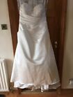 Ivory Strapless Wedding Dress Size 18 Was £1,600 Message For More Details