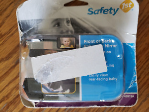 Baby Items Lot Home Safety Travel Mirror, Finger Brush, Milestone Photo Prop Set