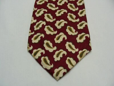 WOODWARD - Paisley - Vintage - Hecho en EE. UU. - ¡CORBATA CUELLO 100% Seda! Foto 1 de 4