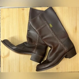 Bota de Vaquero Valverde Dakota de Montar. Marrón chocolate. Talla 37z fabricada en España. - Imagen 1 de 7