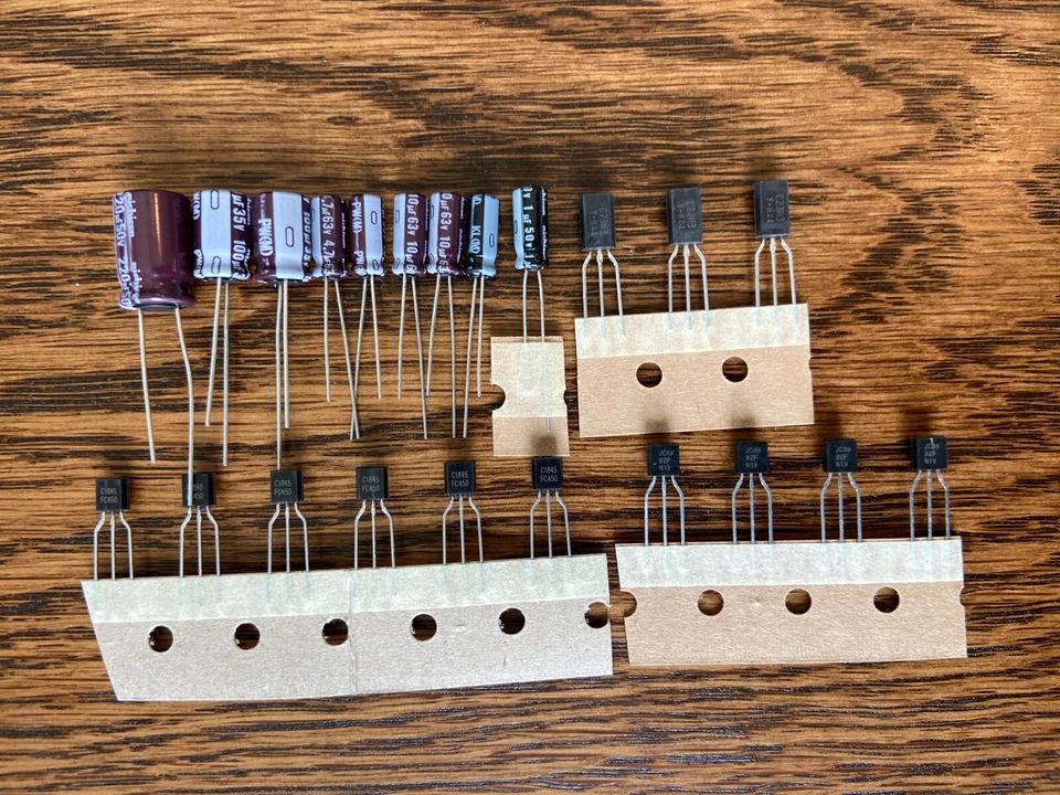 Denon DP-3000 DP-3500F DP-3700F Kit de reparación de velocidad Condensadores Juego de recapitulación de tocadiscos Foto 1 de 1