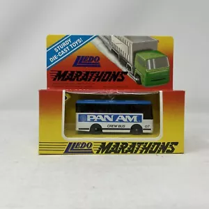 KKar LLedo - 1983 Marathons - M2 Setra Coach - White & Blue - Pan AM Unpunched - Picture 1 of 6