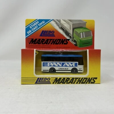 KKar LLedo - 1983 Marathons - M2 Setra Coach - White  & Blue - Pan AM Unpunched - Image 1 of 4