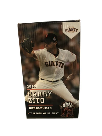 2013 SF Giants SGA Barry Zito Bobblehead - New FREE SHIP Cover