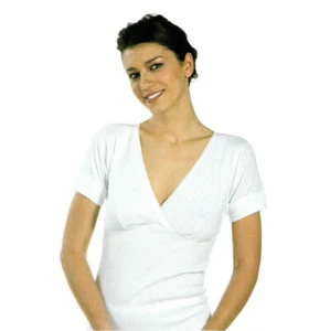 CAMICIOLA DONNA MEZZA MANICA COSTINA COTONE FELIS - Foto 1 di 1