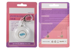 Emergency Personal Alarm 130 db Self Defense Keychain Security Siren Elderly - Picture 1 of 3