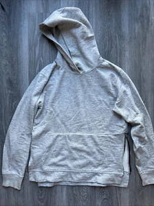 JOHN ELLIOTT x GAP VILLAIN GRAY GREY MELANGE HOODIE SWEATSHIRT SZ SMALL S - Picture 1 of 6