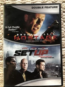 2011 Double Feature DVD Hostage and SetUp 2-Disc Set WideSceen - Picture 1 of 5