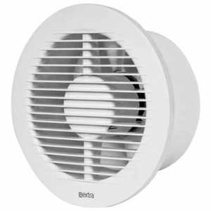Ventilador extractor de baño redondo silencioso 150 mm / 6" con temporizador y sensor de humedad - Imagen 1 de 3