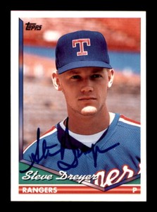 1994 Topps - Steve Dreyer - On Card Autograph