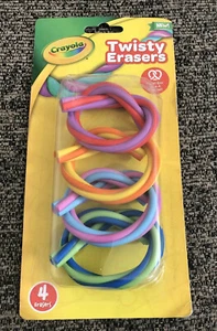 Gomme Twisty - Cancelleria - 4 pezzi Crayola. Nuovo In Confezione. 2 colori - Foto 1 di 6