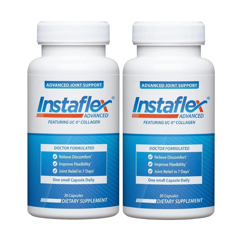 60count Instaflex Advanced Joint Support Doctor Formulated Joint Relief Supplle