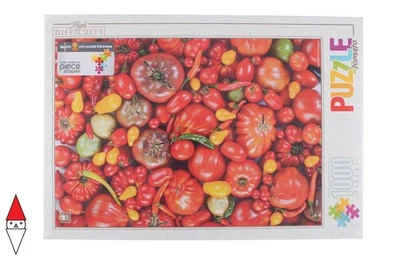 PUZZLE OGGETTI DTOYS ALIMENTI HIGH DIFFICULTY FOOD TOMATOS 1000 PZ - Immagine 1 di 2