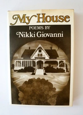 My House Poems by Nikki Giovanni, Hardcover 1972 1st edition, 2nd printing - Image 1 of 4