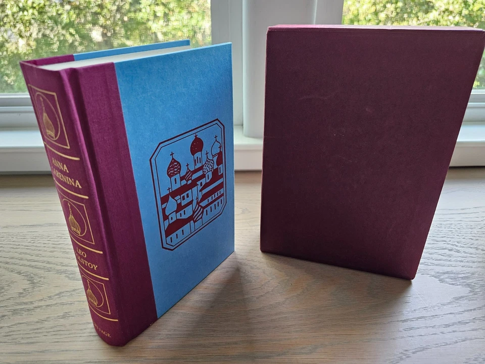 Anna Karenina ~ Leo Tolstoy ~ Heritage Press ~ HC/Slipcase ~ 1952 ~ VG - Image 1 of 4