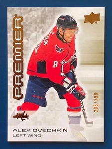 2024-25 ALEX OVECHKIN Premier Hockey #'d 205/299 No. 36 Washington Capitals - Picture 1 of 4