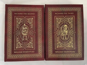 Easton Press Collector Unread - Richard The Second & Third - 2 Books Shakespeare - Picture 1 of 7