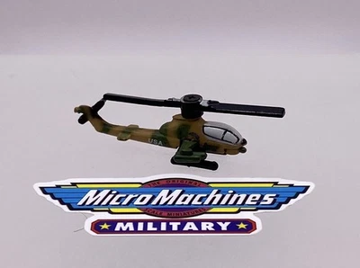 Micro Machines Military Mini AH-1 Cobra Helicopter Galoob LGTI - Image 1 of 3