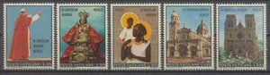 1970 Viaggio di Paolo VI in Asia - Vaticano - serie 5v - Picture 1 of 1