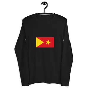 Tigray Flag Region Pride Clothes Clothing Unisex Long Sleeve Tee - Picture 1 of 2