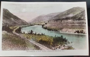 Postal Thompson River Near Spences Bridge Columbia Británica Canadá PC - Imagen 1 de 2