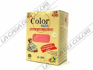APA - COLOR SALE - COLORE 9 rosso scarlatto - 500 g - PASTA DI SALE - Picture 1 of 1