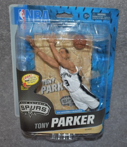 SAN ANTONIO SPURS TONY PARKER #9 NBA BASKETBALL SERIES 23  ACTION FIGURE Cover