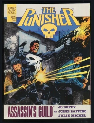 Punisher Assassins Guild Comercio de Gran Tamaño Tapa blanda TPB Marvel GN 1988 1ª impresión Foto 1 de 3