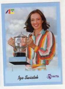 IGA SWIATEK 2020/21 TODOS LOS DEPORTES AZUL PARALELO NOVATO #42/50 WTA #146 nc - Imagen 1 de 2