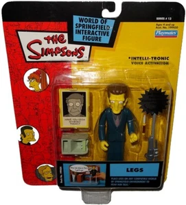 Simpsons Legs Mobster Action Figure Series 13 WOS MOC World Of Springfield Toy - Picture 1 of 1