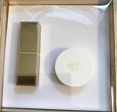Juego de 2 rubor de labios y ojos Tom Ford Soleil Bronce desnudo nuevo en caja Foto 1 de 4