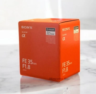 SONY FE 35mm F1.8 Wide Angle Single Focus Lens SEL35F18F for SONY E-Mount Camera - Image 1 of 4