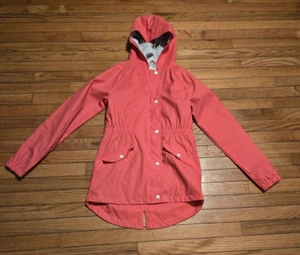 Cat & Jack Kids Girl's Pink Raincoat - Zip then Snap Closure (Size XL) - (GUC) - Picture 1 of 6