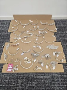 Bundle /Job lot of 40 Mixed Amelia may Tiaras and Hair accessories - Picture 1 of 10