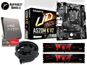 Gaming PC Aufrüstkit Ryzen 5 5600GT - AMD Radeon - A520M Mainboard - 32GB DDR4 - Bild 1 von 1