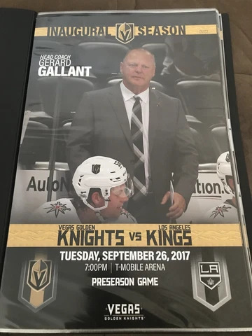 NHL Vegas Golden Knights Complete Regular and Pre Season Poster Set (44 posters) Cover