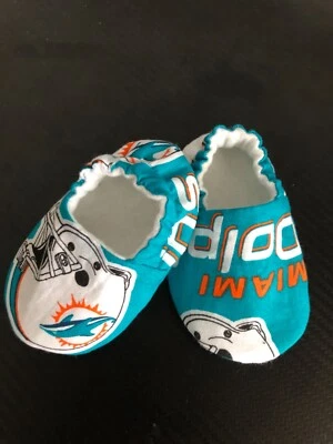 Sapatos para berço Miami Dolphins - Imagem 1 de 2