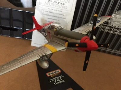 MATCHBOX NO. 92098 NORTH AMERICAN P-51D MUSTANG 1/72 SCALE PLATINUM EDITION NR M - Image 1 of 4