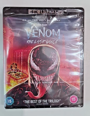 4K UHD BLU-RAY   VENOM THE LAST DANCE     BRAND NEW SEALED UK STOCK - Image 1 of 2