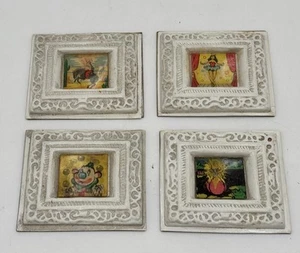 Vari Vue Marco Parpadeante Lenticular Lote de 4 Vaquero Bailarina Payaso Hada - Imagen 1 de 11