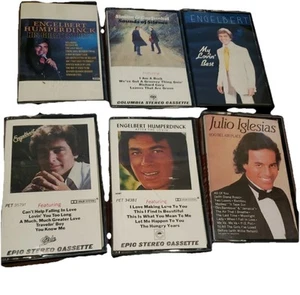 Julio Iglesias: 1100 Bel Air Place 6 Cassette Lot Engelbert Humperdinck - Picture 1 of 7