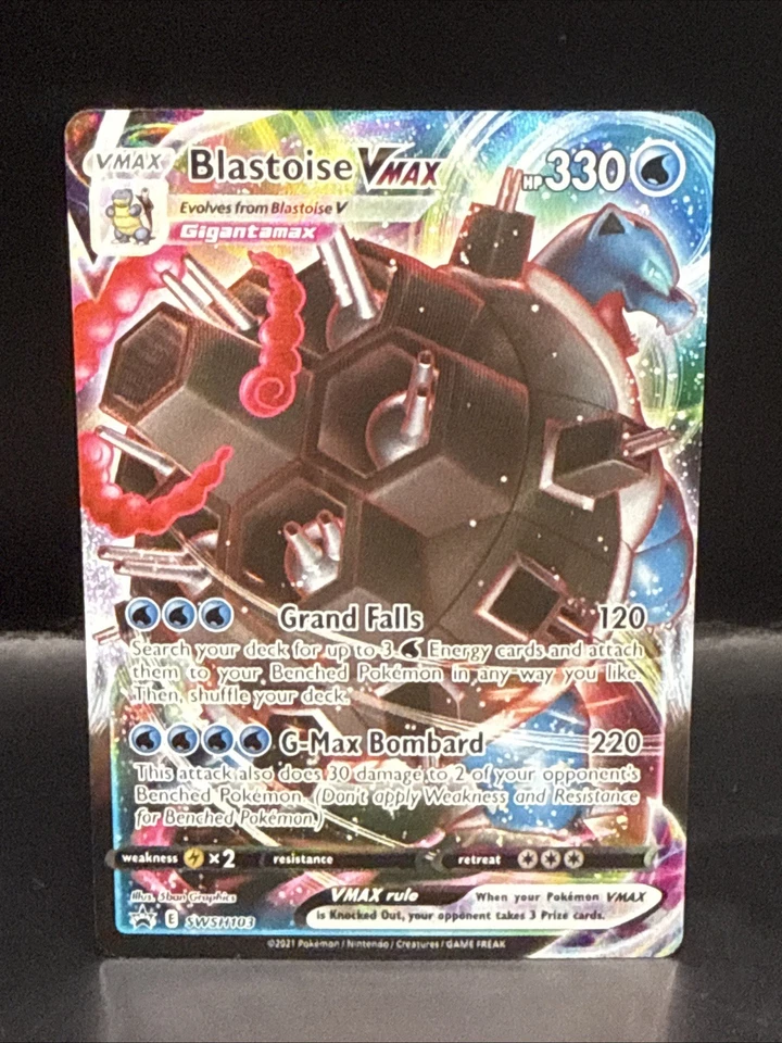 Pokémon Blastoise VMAX SWSH103 SWSH: Sword & Shield Promo Cards Holo A - Image 1 of 4